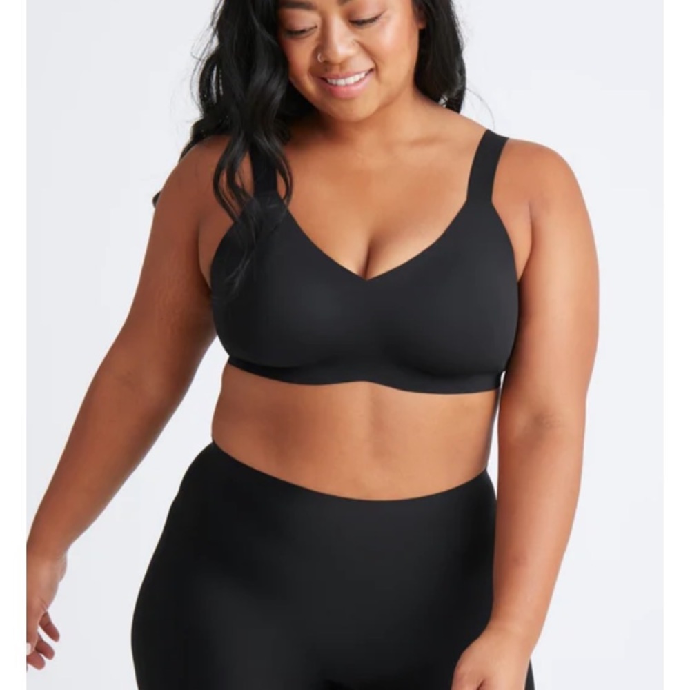 Knix Padded V Neck Bra Black Size 5